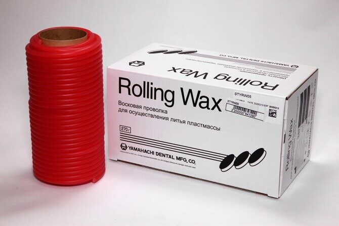 75 0400 Воск моделировочный Crowax, бежевый опак, 80 г