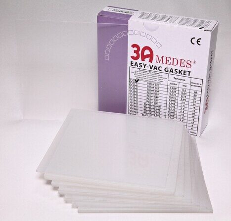 Easy-Vac Gasket Splint 020 - квадратные пластины для изготовления окклюз. шин(127*127*0,5мм) 40 шт